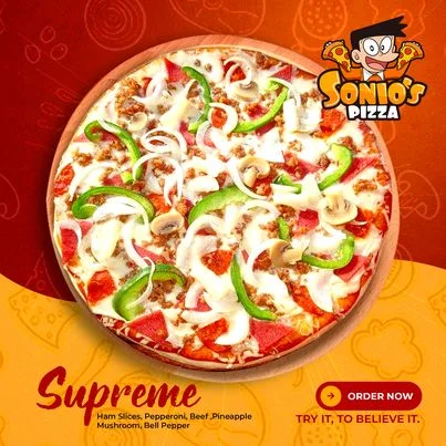 Sonio's Pizza supreme