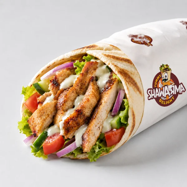 Yummy Shawarma Delight product presentation
