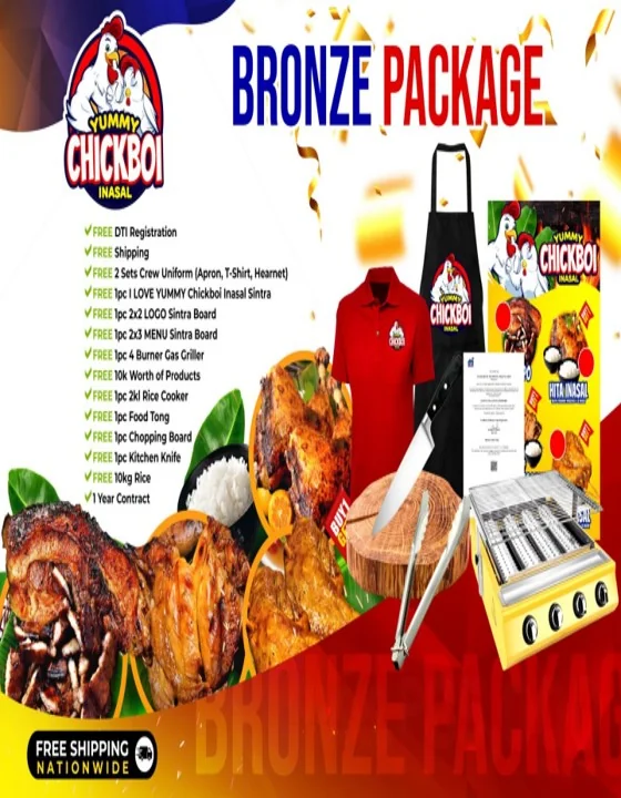 Yummy Chickboi Inasal Bronze package