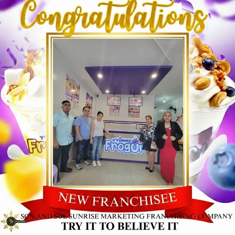Turnover inside a newly fitted D'Yummy Frogurt store