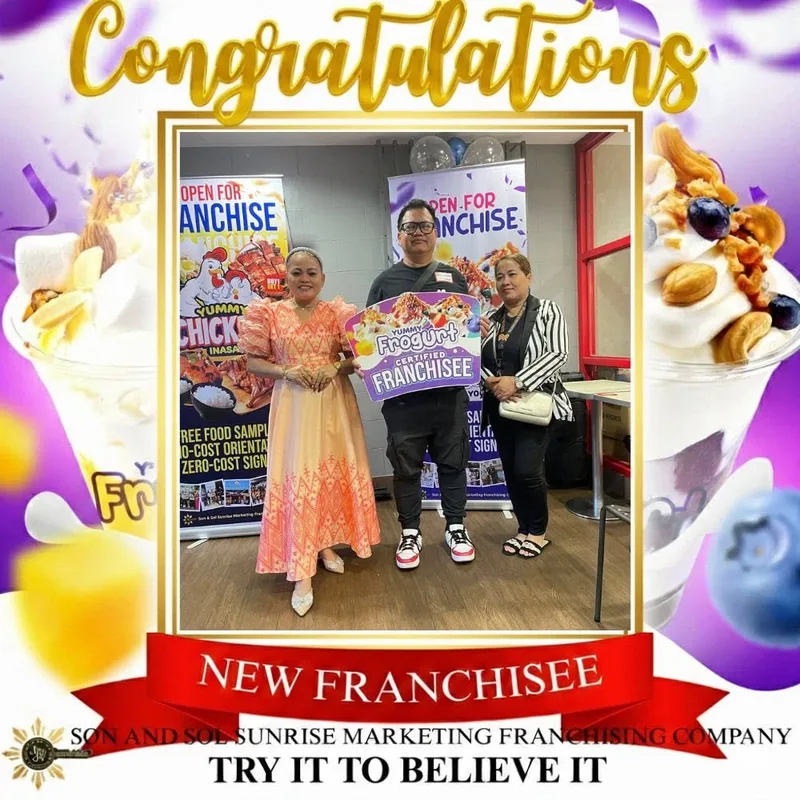 Franchise signing with the Son & Sol team
